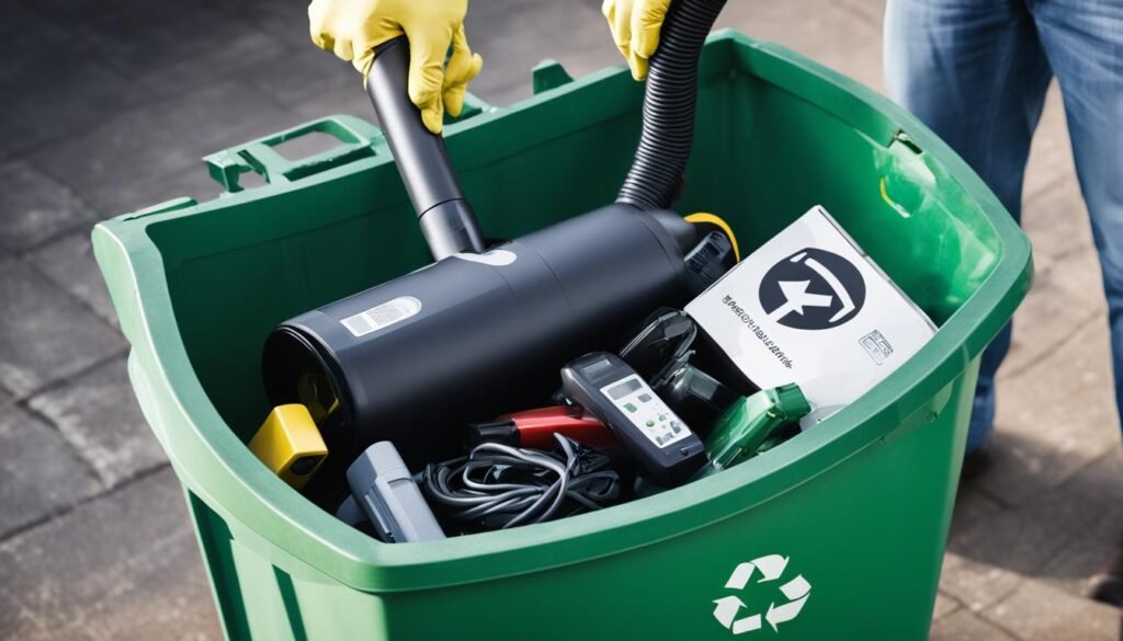 Proper Disposal Methods for Vacuum Cleaners