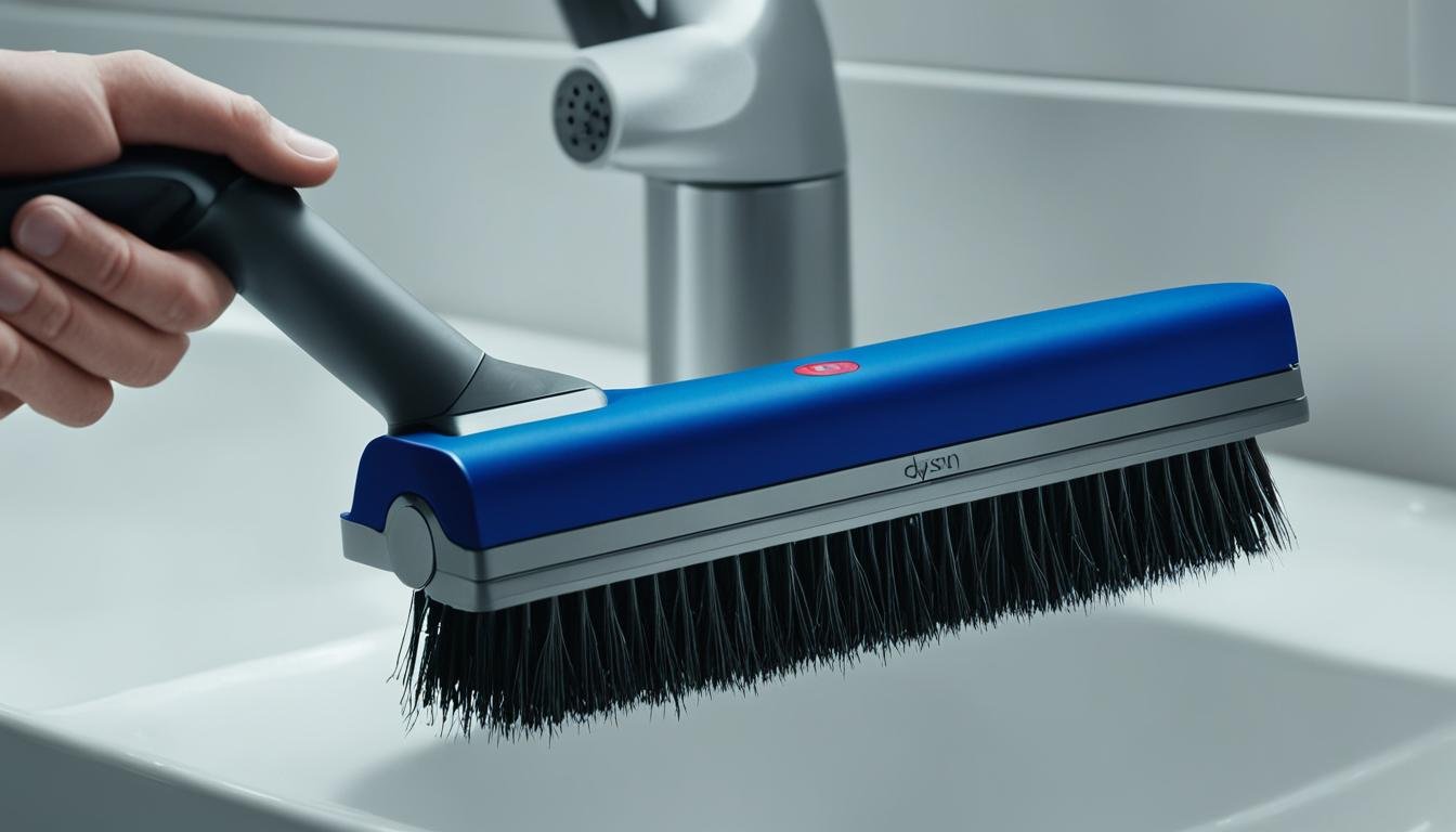 how to clean dyson vacuum cleaner brush