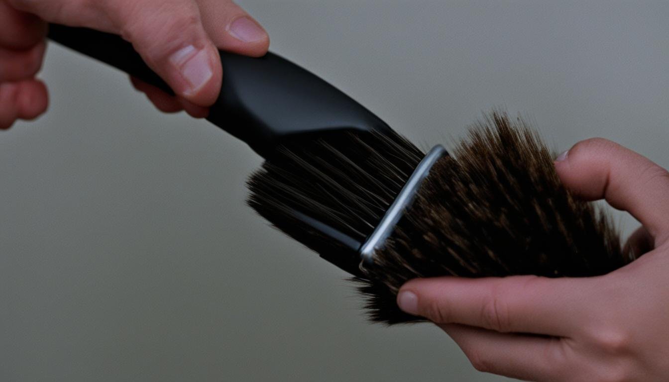 how to clean vacuum cleaner brush