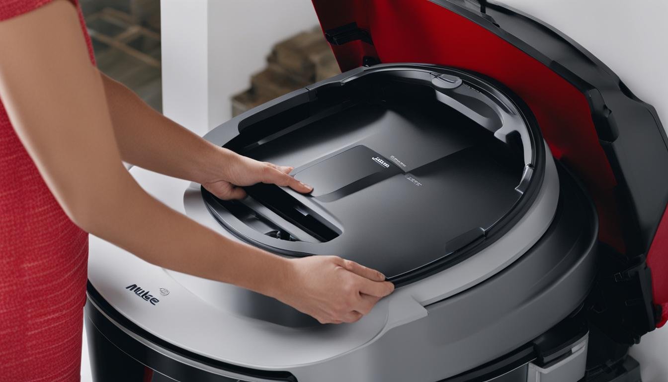 how to close miele vacuum cleaner