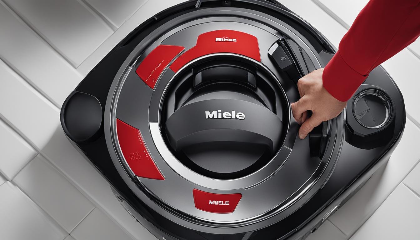 how to open miele vacuum cleaner