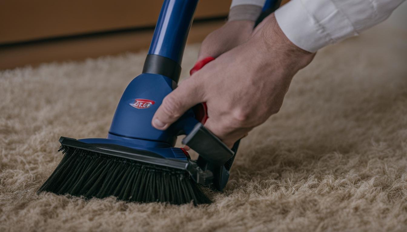 how to remove hair from vacuum cleaner