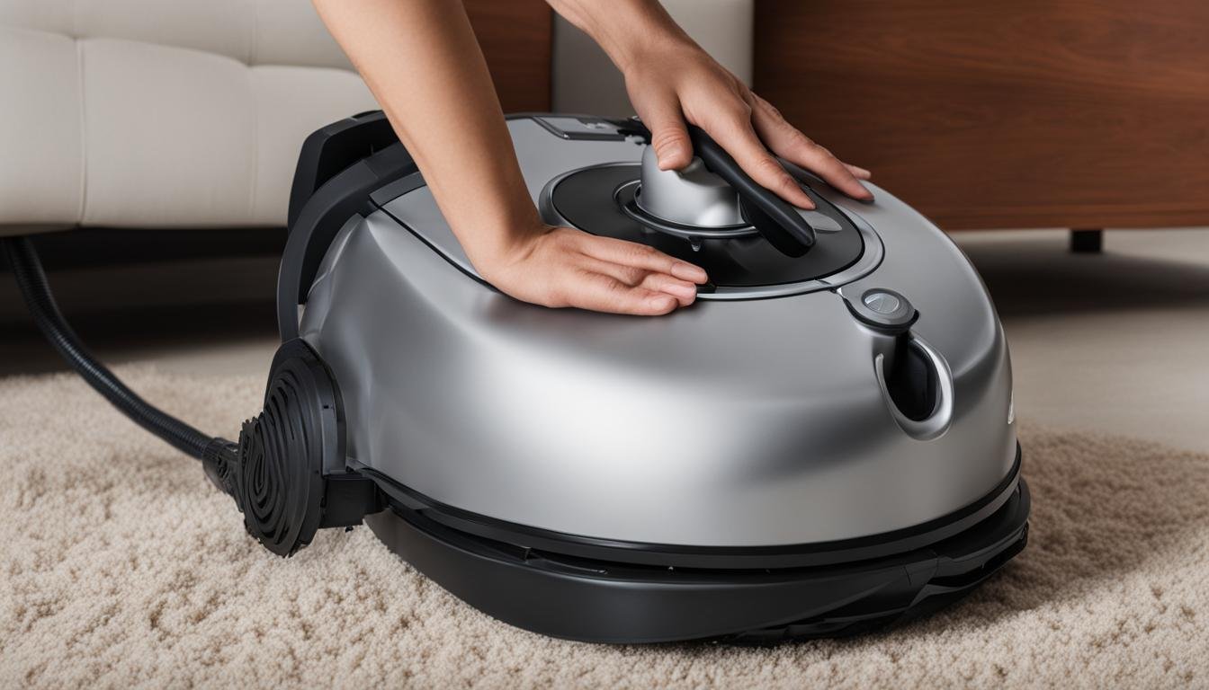 how to remove vacuum cleaner head
