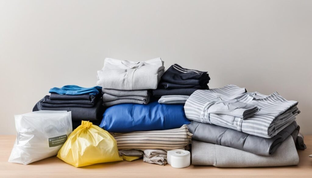 How to vacuum pack clothes without vacuum cleaner?