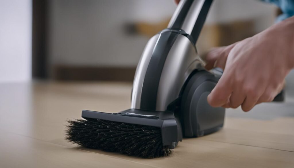 clean miele vacuum cleaner brush