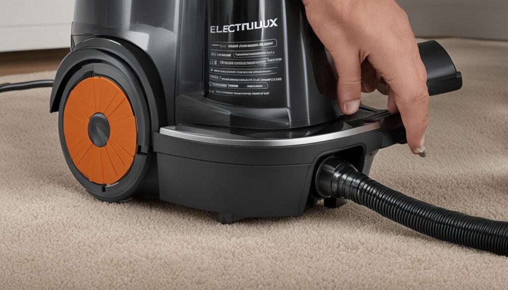 disassembly tutorial for Electrolux vacuum cleaner
