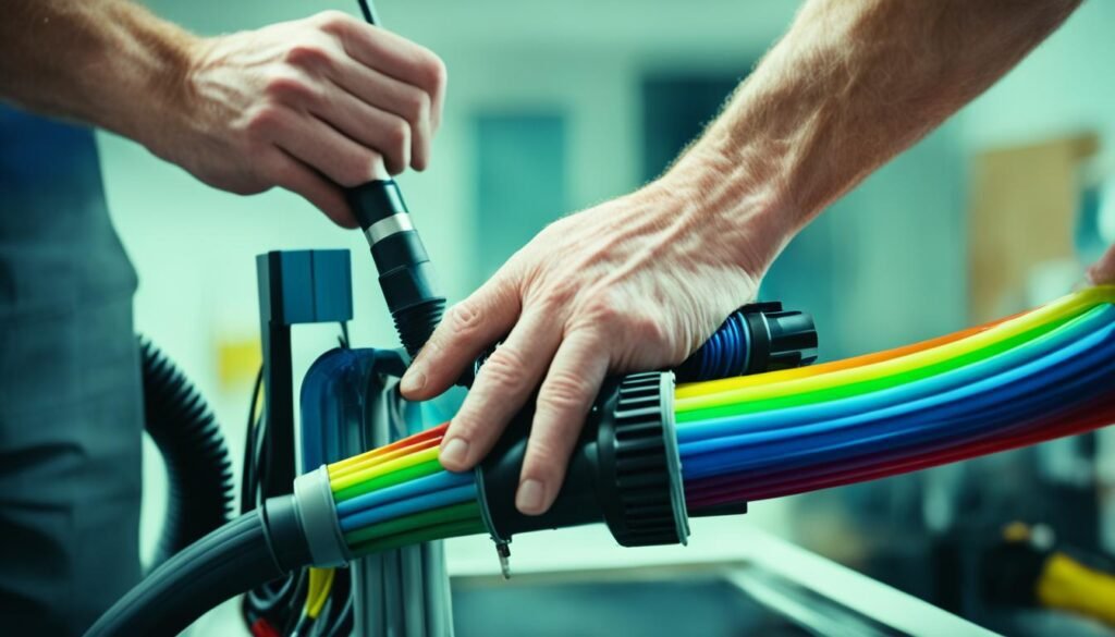 dismantling a rainbow vacuum cleaner