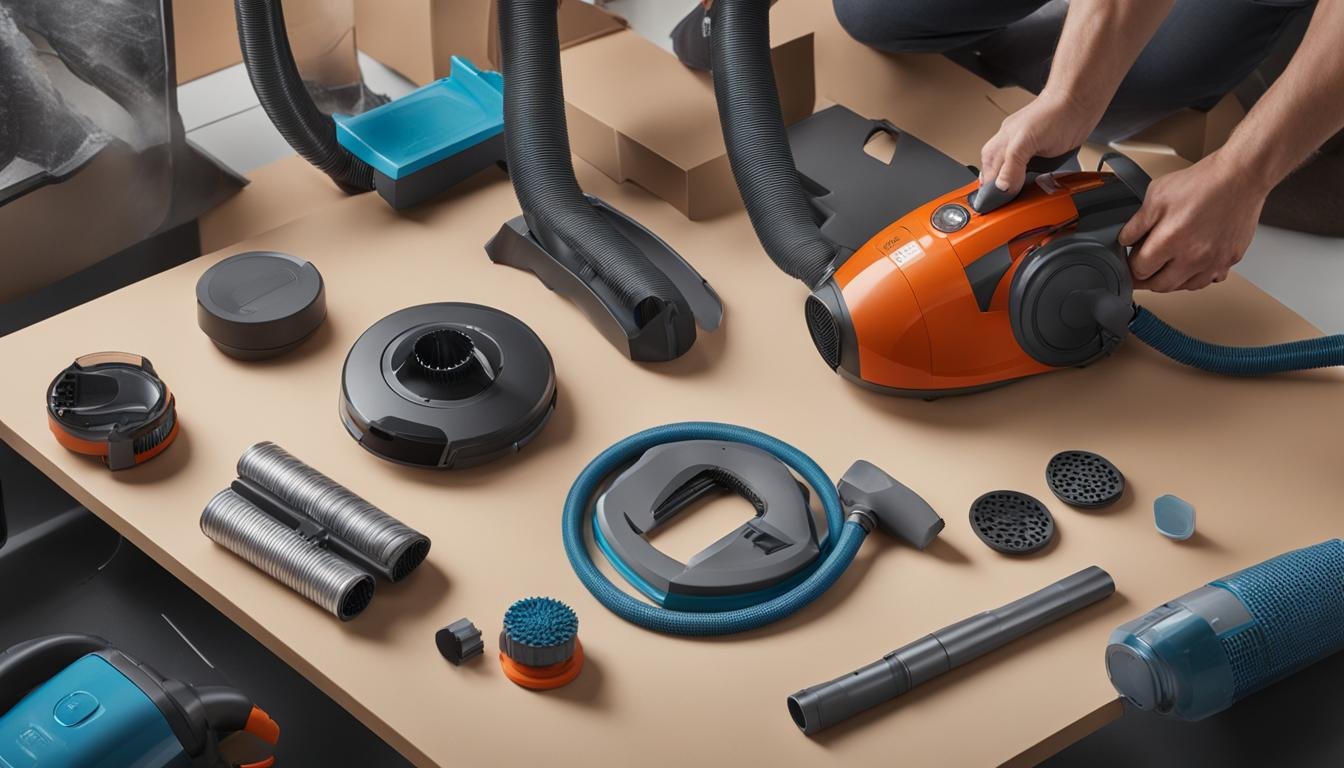 how to assemble vax vacuum cleaner