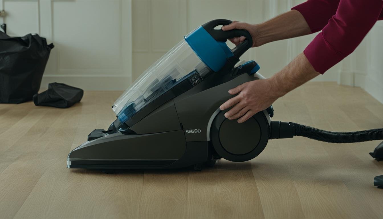 how to change the bag on a sebo vacuum cleaner