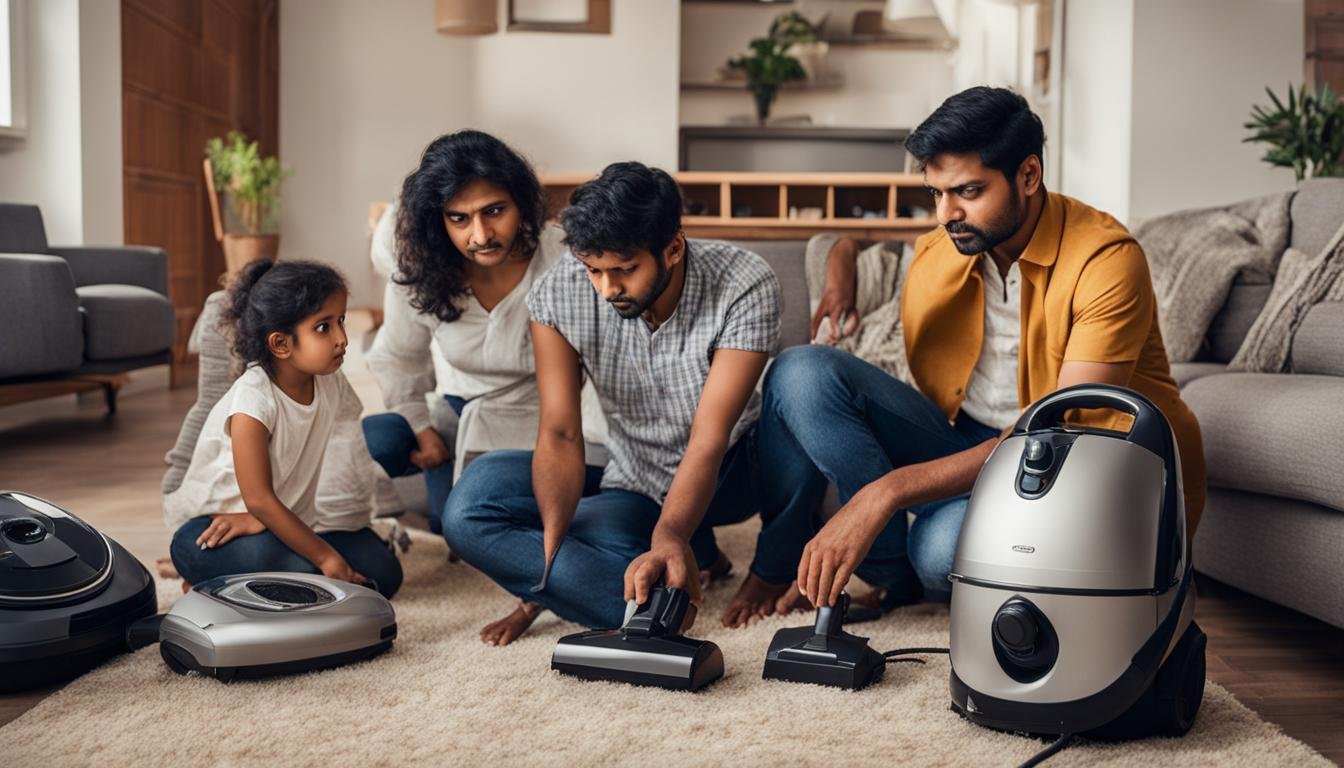 how to choose a vacuum cleaner for home india