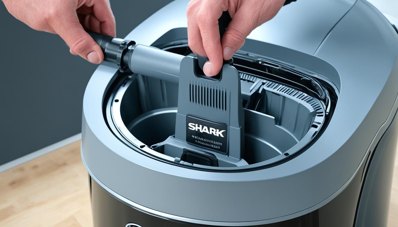 how to dismantle a shark vacuum cleaner