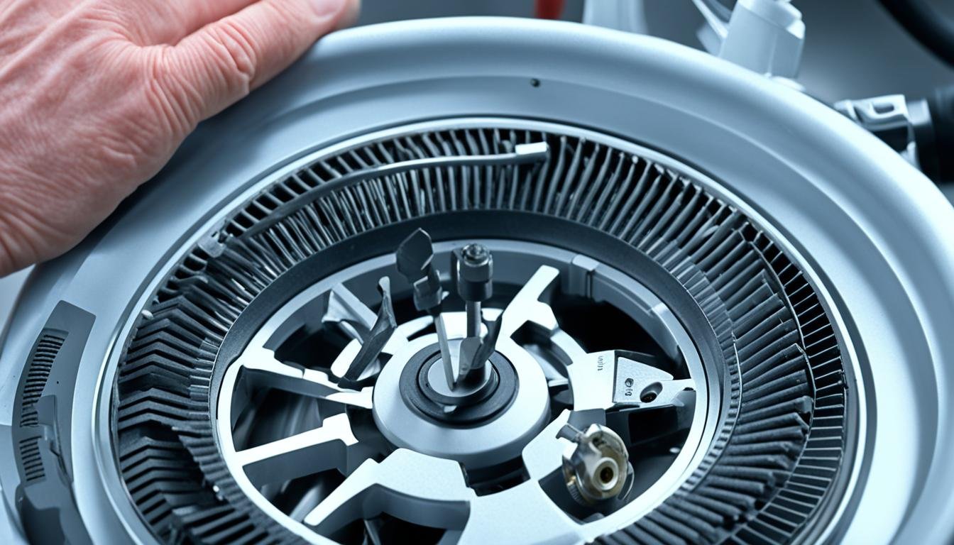 how to fix vacuum cleaner wheel