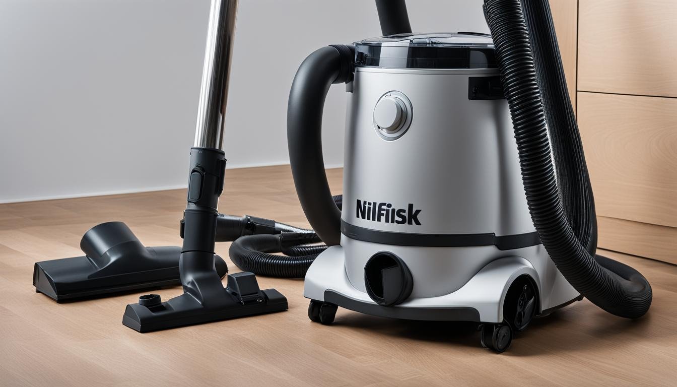 how to open nilfisk multi 20 vacuum cleaner