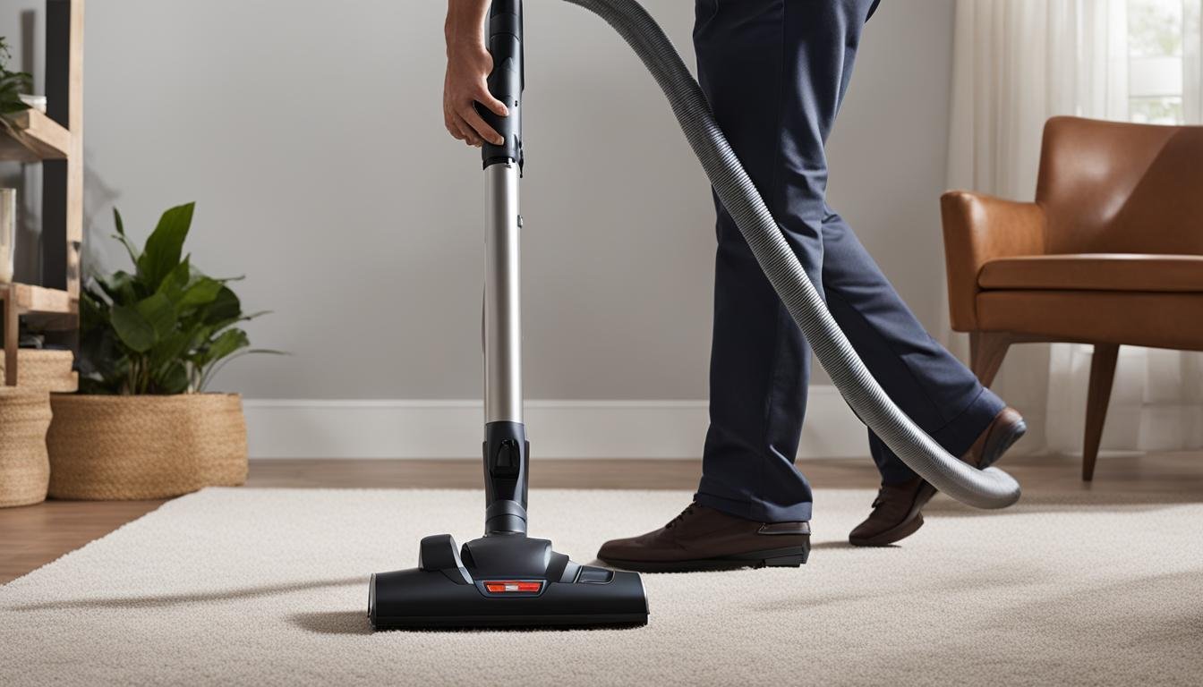 how to prevent injuries while pulling the vacuum cleaner