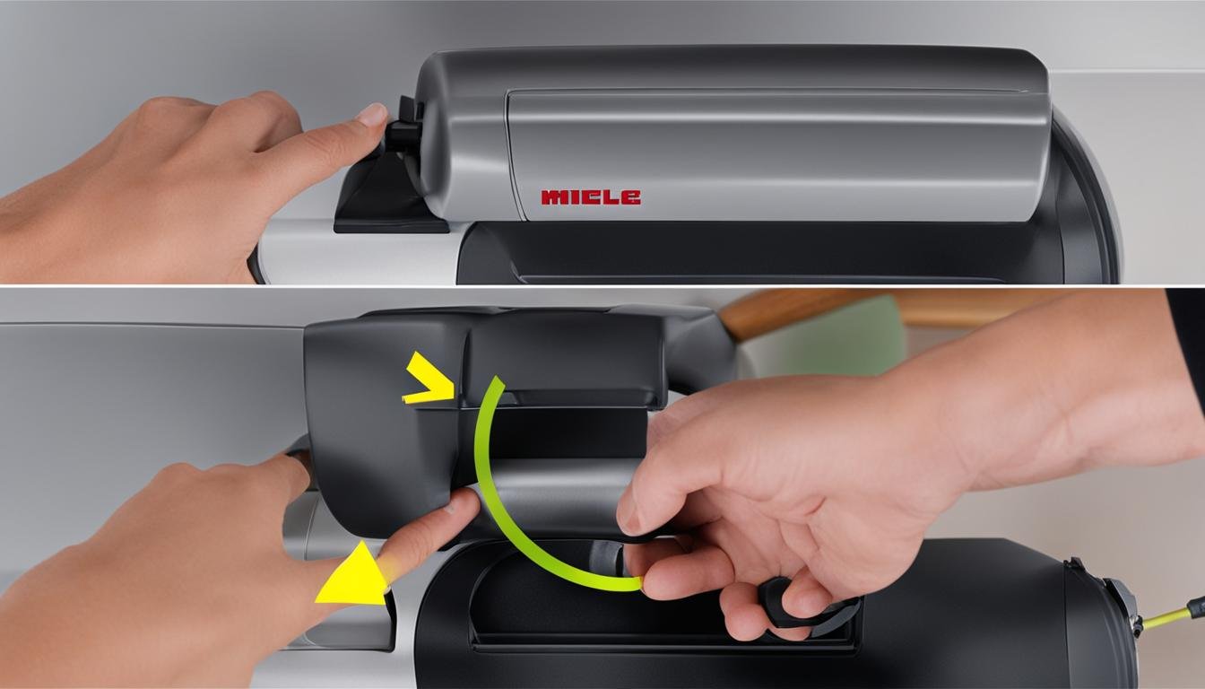 how to reset a miele vacuum cleaner