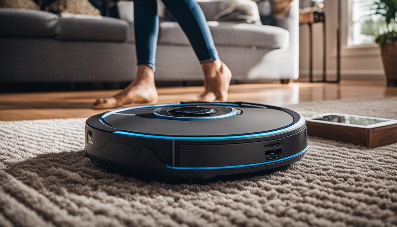 how to set up robotic vacuum cleaner