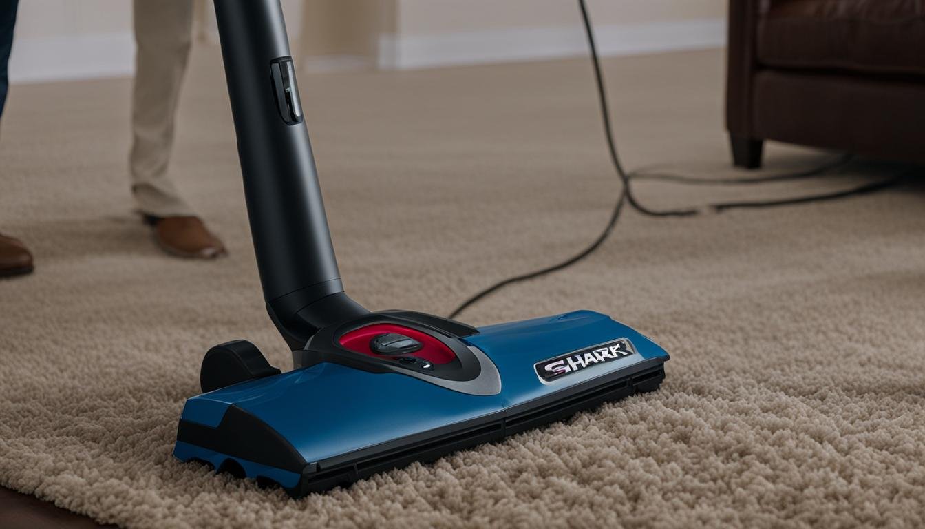 how to start a shark vacuum cleaner