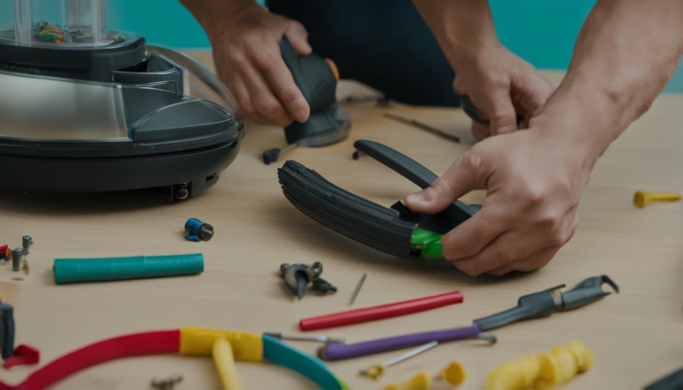 how to take apart a rainbow vacuum cleaner