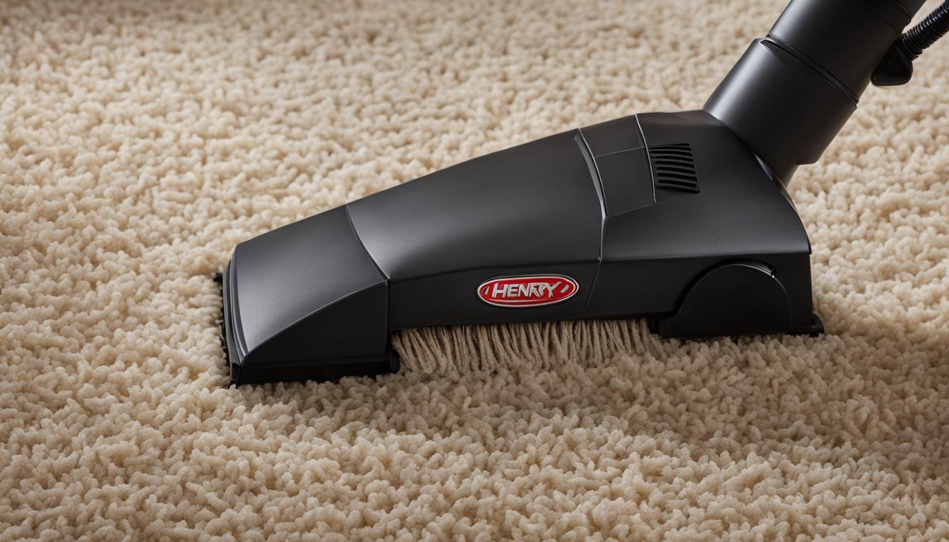 how to use a henry vacuum cleaner on carpet