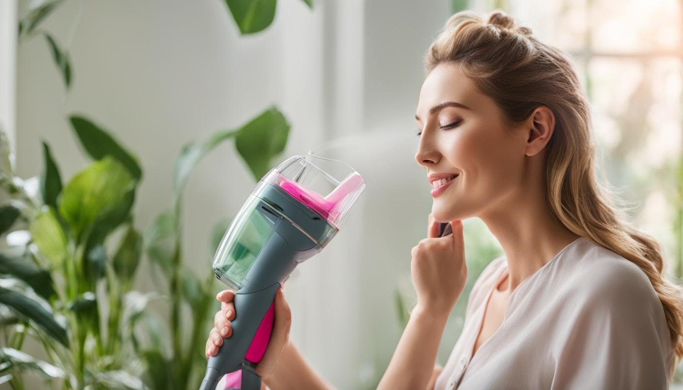 how to use vacuum cleaner for face