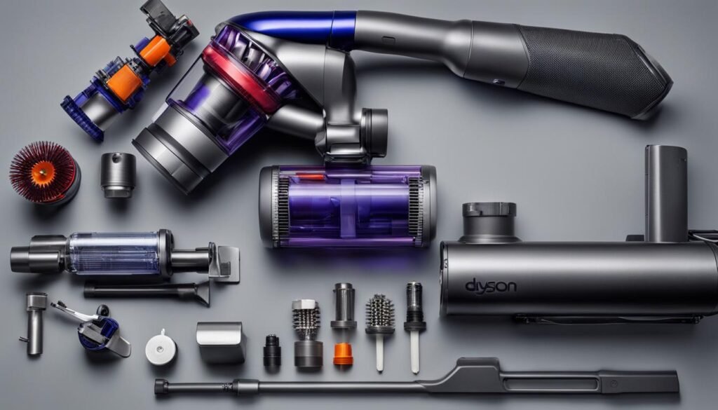 opening up dyson vacuum cleaner