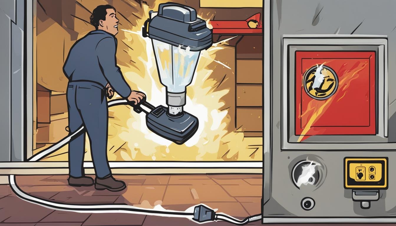 can a vacuum cleaner electrocute you