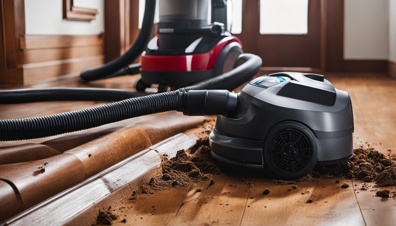 can vacuum cleaner be used for sweeping