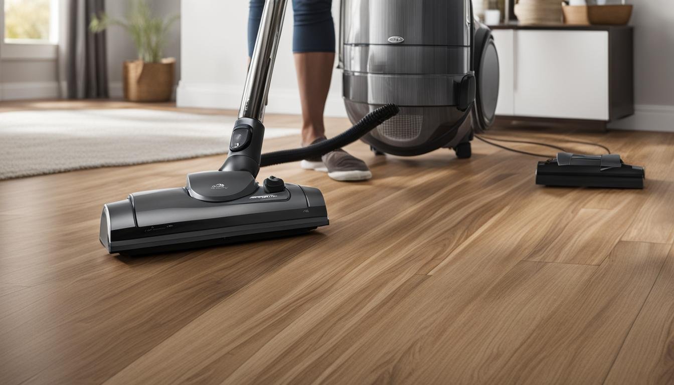 can you use a vacuum cleaner on vinyl plank flooring