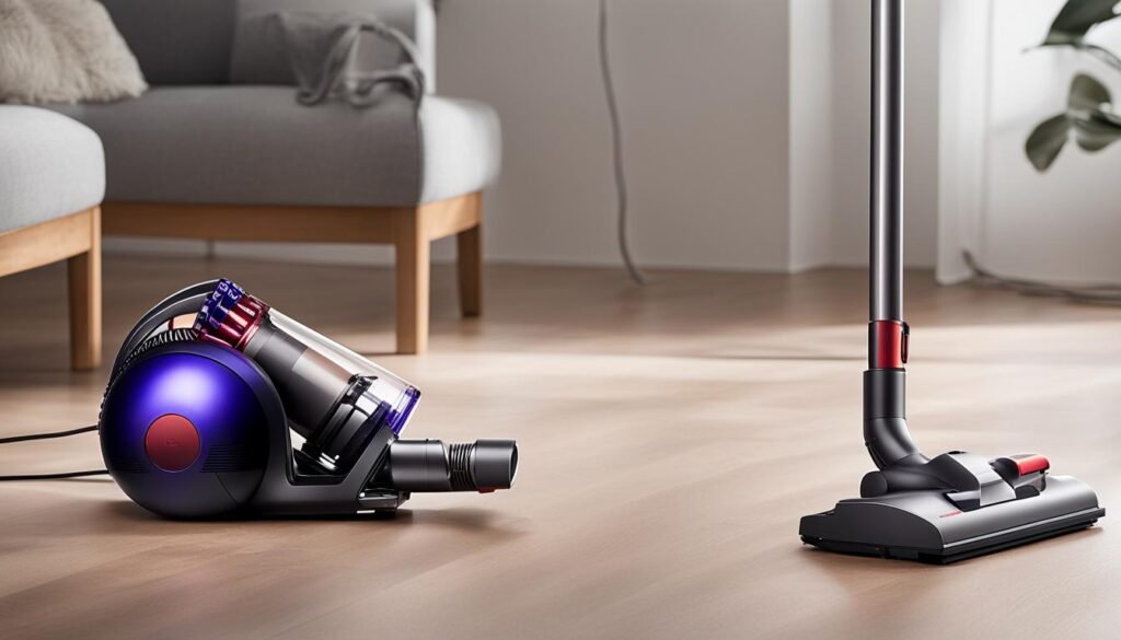 dyson vacuum cleaner not charging