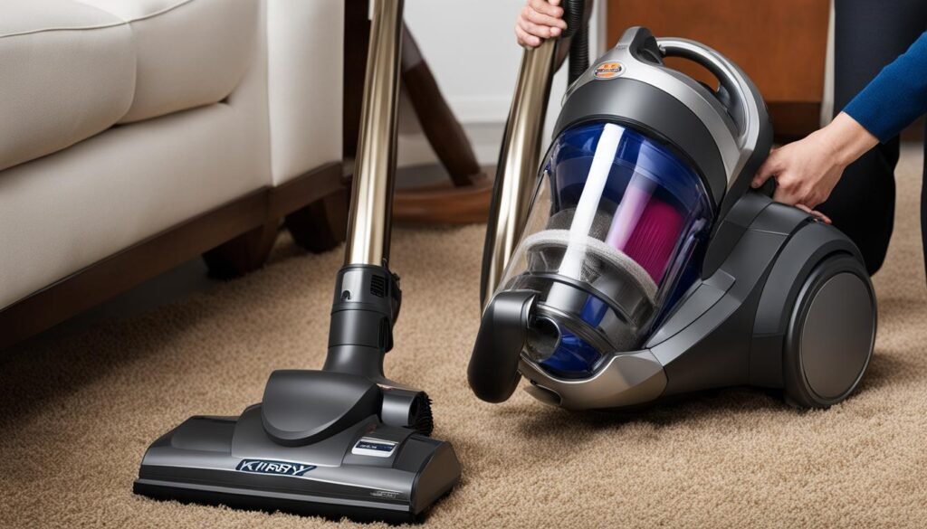 kirby vacuum cleaner suction
