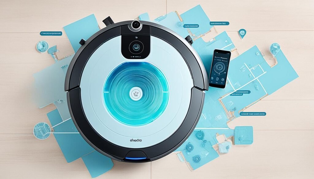 robot vacuum mapping