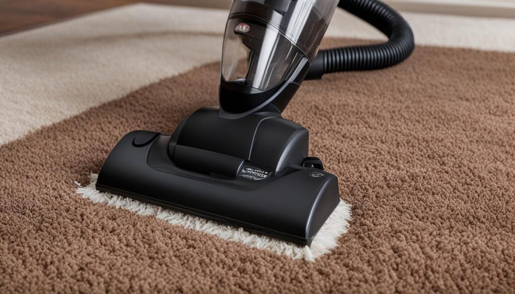 wet and dry vacuum cleaner in action