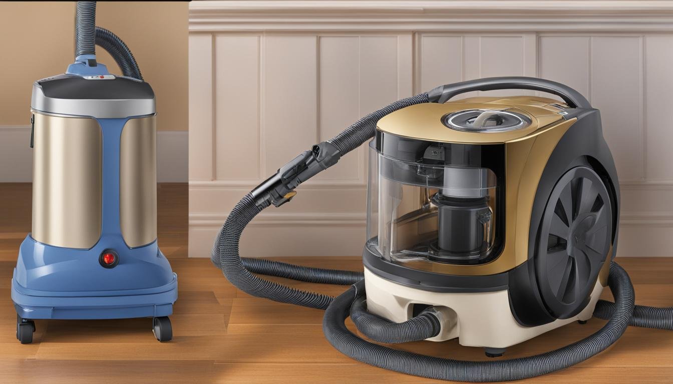 what energy does a vacuum cleaner transfer