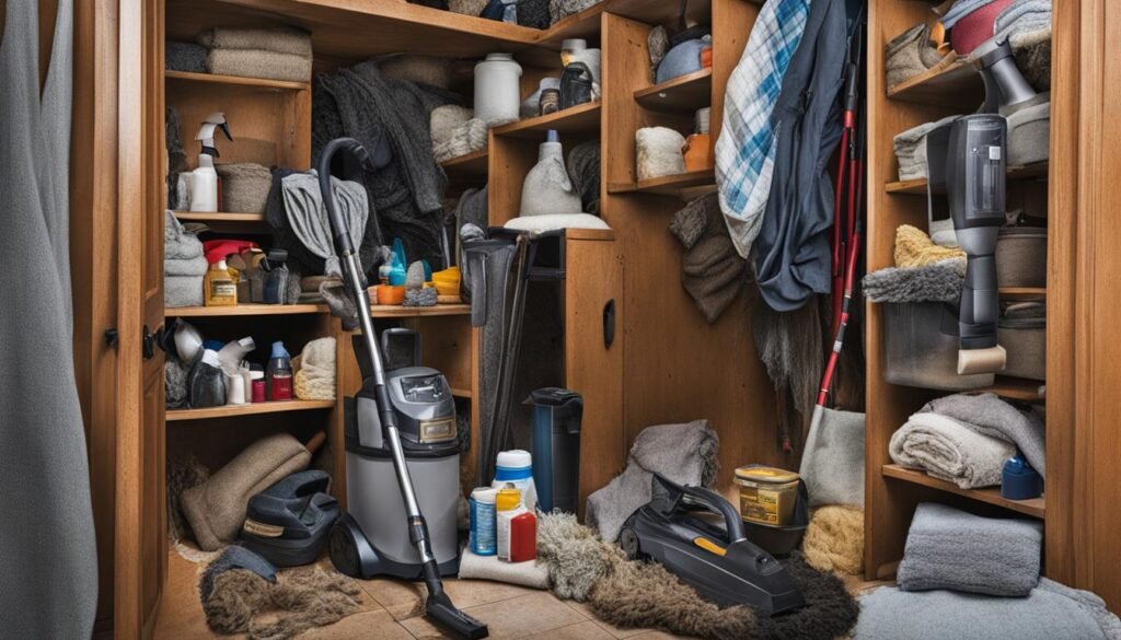 where not to store vacuum cleaner