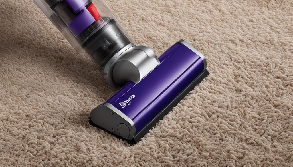 Dyson V6 floor cleaning nozzle
