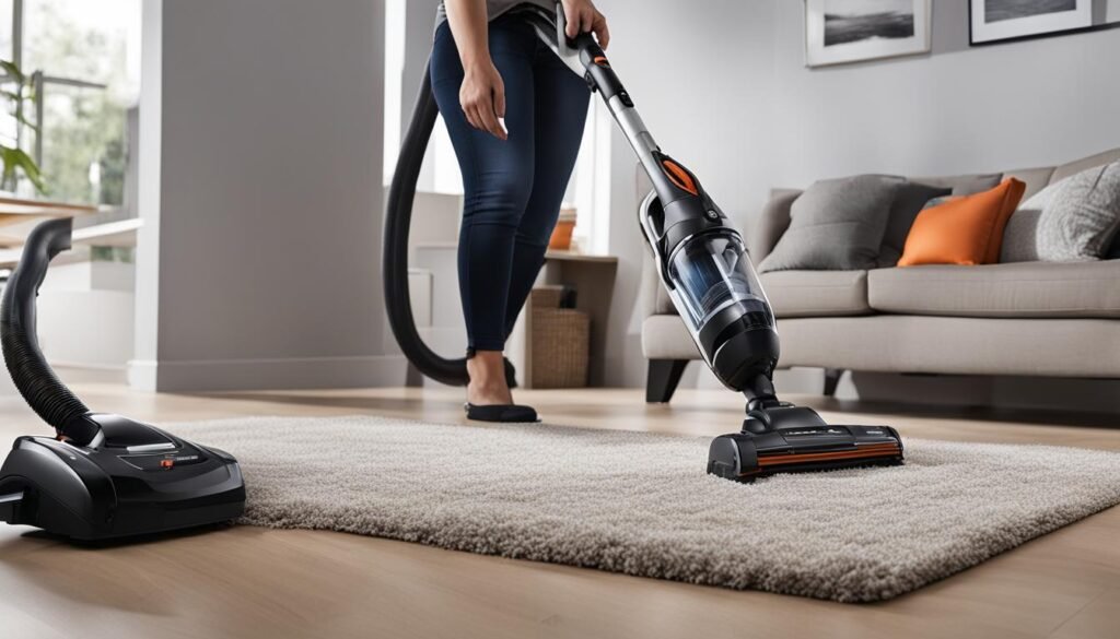 Hoover vacuum cleaner features