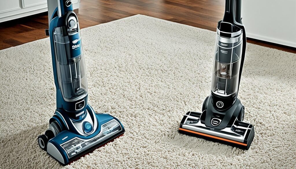 Shark vs Hoover Upright Vacuums