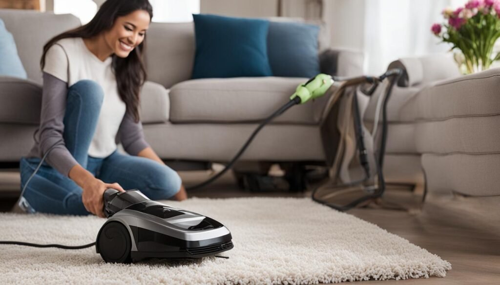 Using a car vacuum cleaner at home