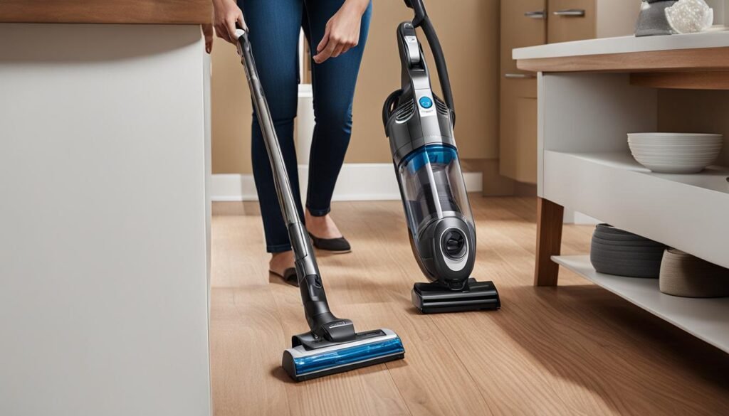 cordless stick vacuum for hard-to-reach places