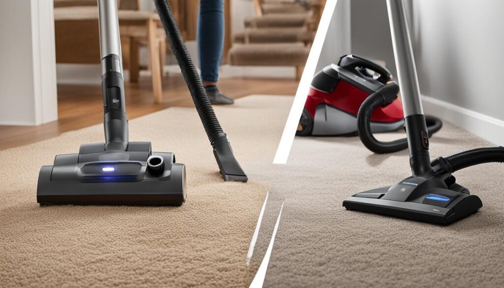 cordless vs corded vacuum cleaner