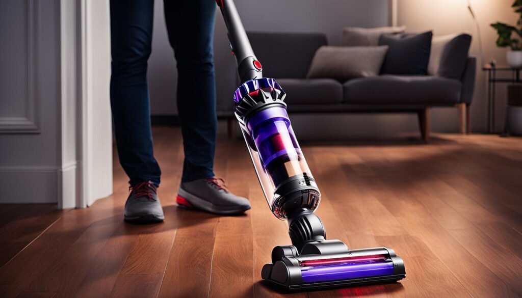 dyson v10 filter light always on