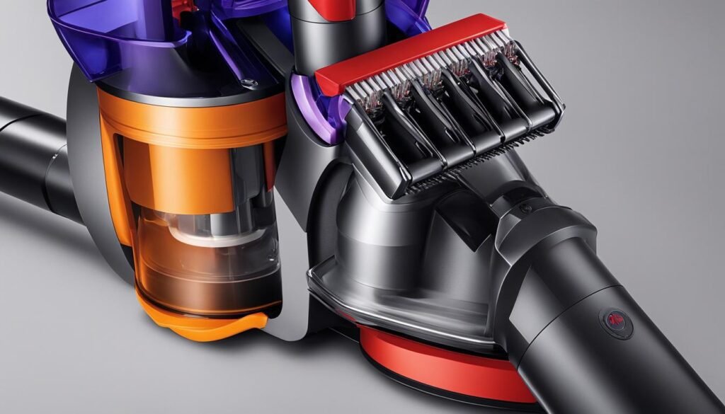 dyson v8 vacuum cleaner features