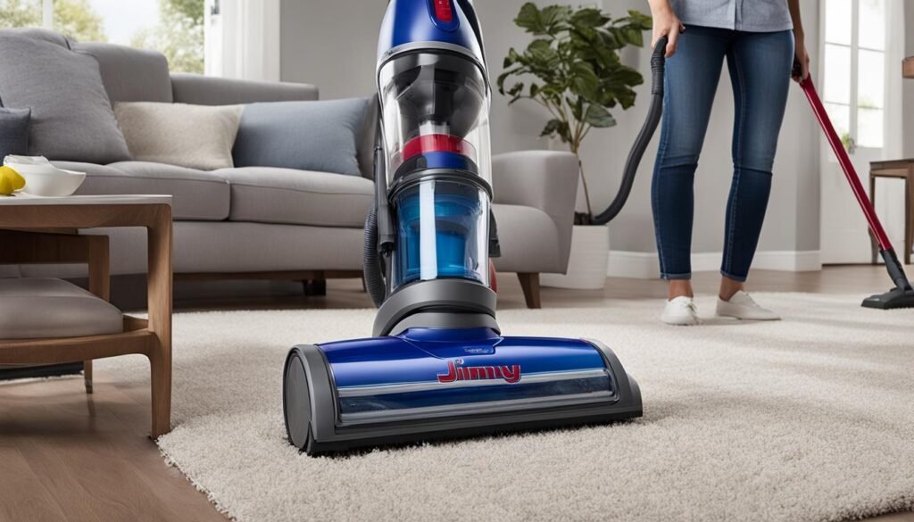 jimmy vacuum cleaner cleaning performance