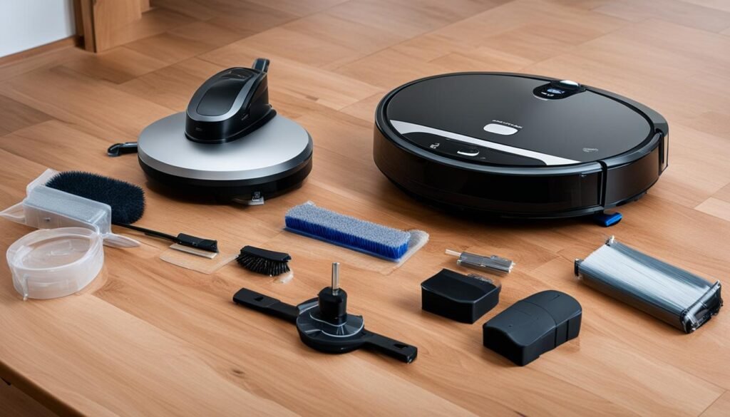 maintenance requirements of robot vacuum cleaner