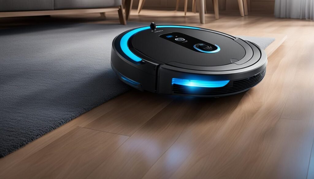 robot vacuum cleaner with flexible joints