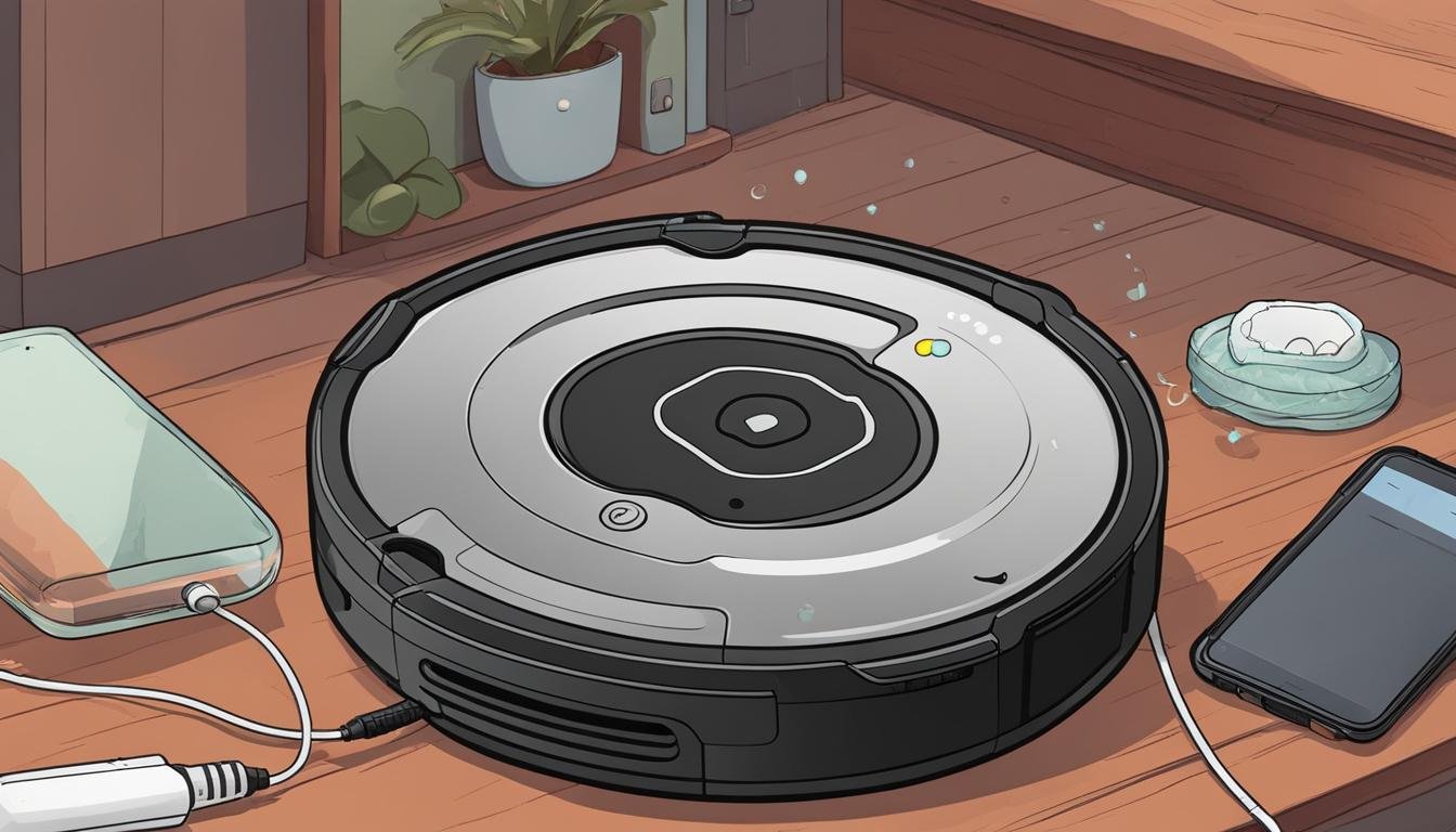 roomba making clicking noise