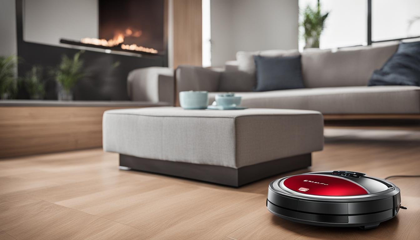 shark robot vacuum red exclamation point