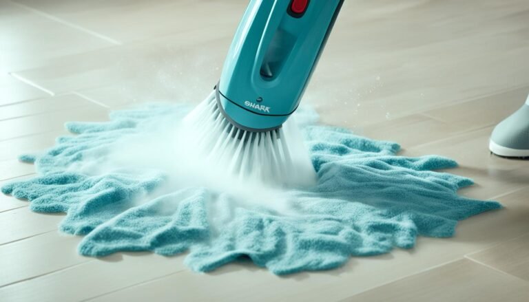 shark steam mop clogged vinegar