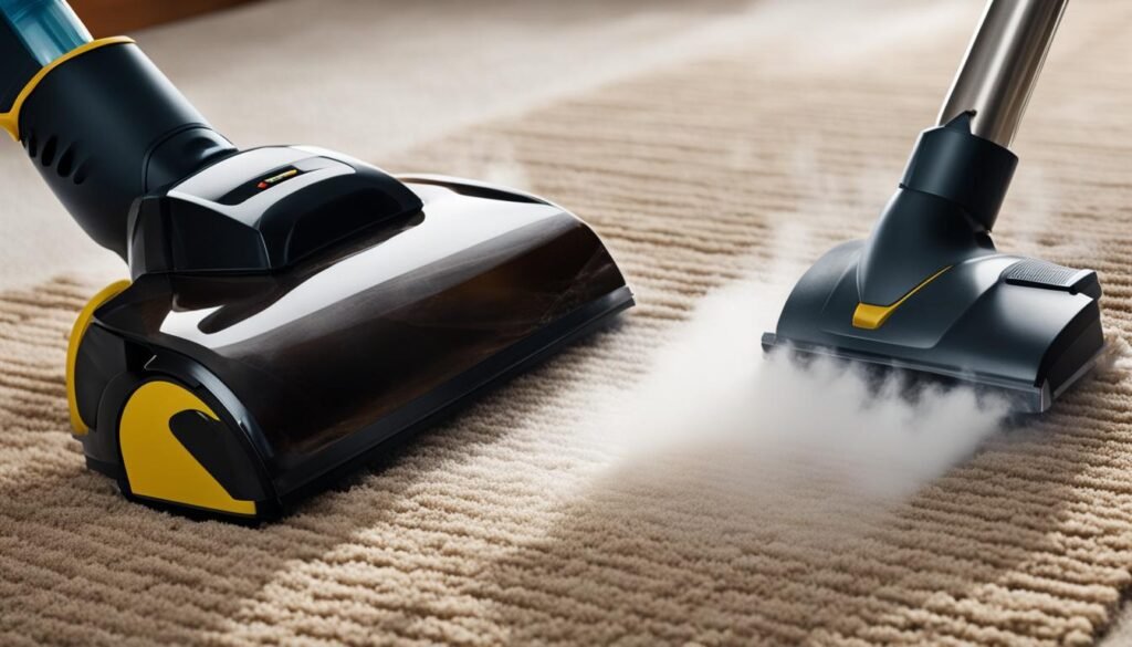 vacuum cleaner advantages compared to steam cleaner