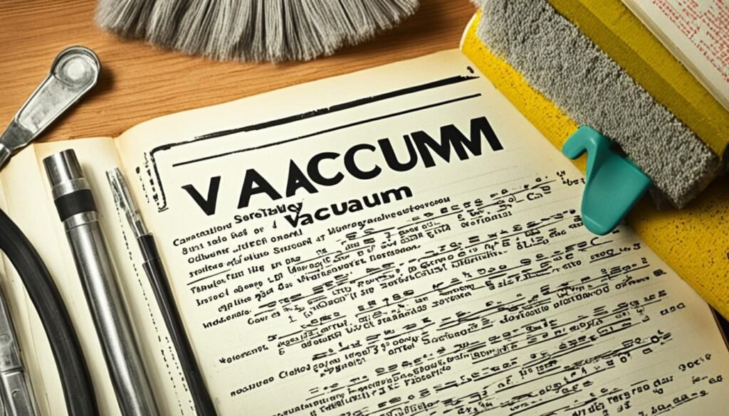 vacuum cleaner language roots